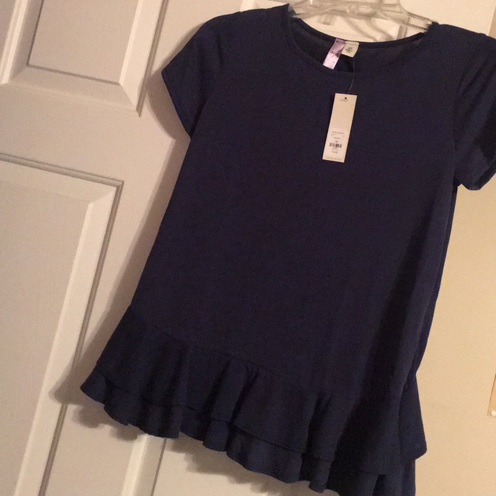 Brand new with tags, XS Ruffle Blouse